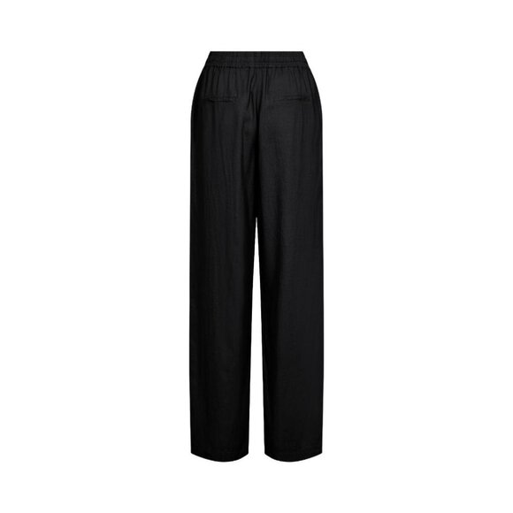 NWT SOYA CONCEPT INA Black Linen Blend Trousers - Picture 4 of 5